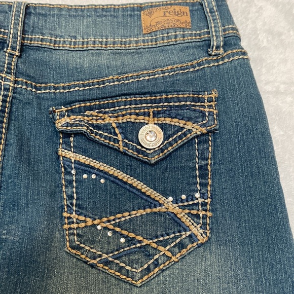 NWT Reign by DEB Size 7 Jean Skirt - Picture 10 of 11